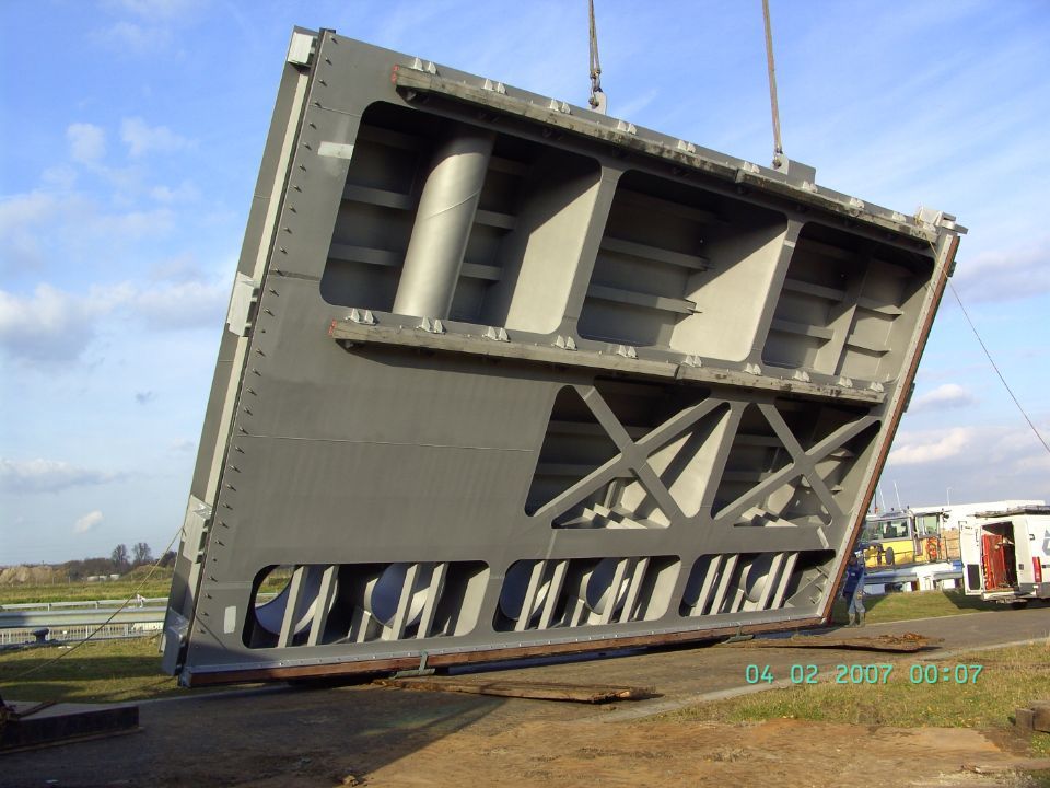 Staalconstructie groot onderdeel