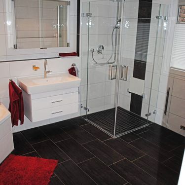 Fliesen Feldhaus Dusche ebenerdig