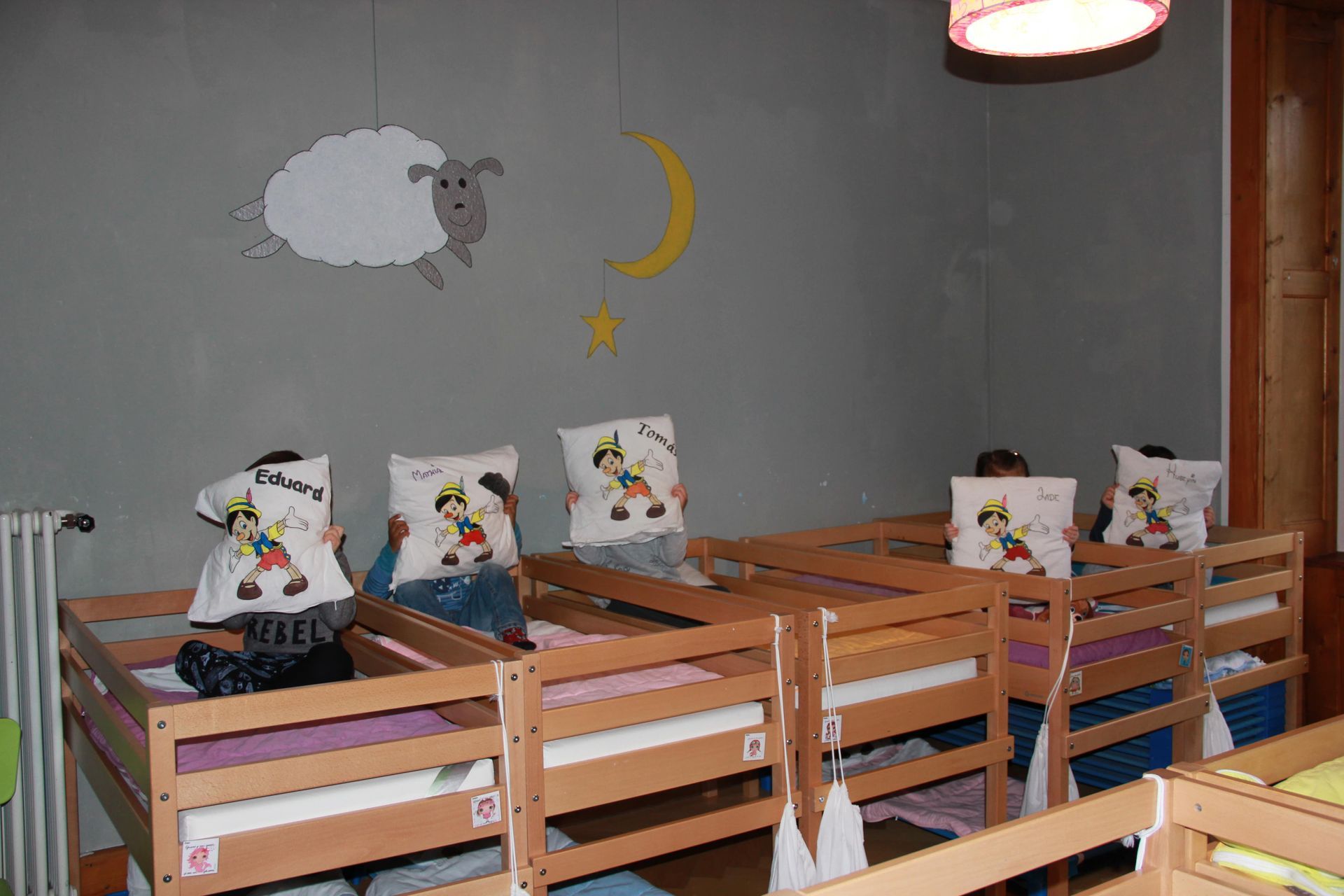 Dortoir - Association Crèche Pinocchio