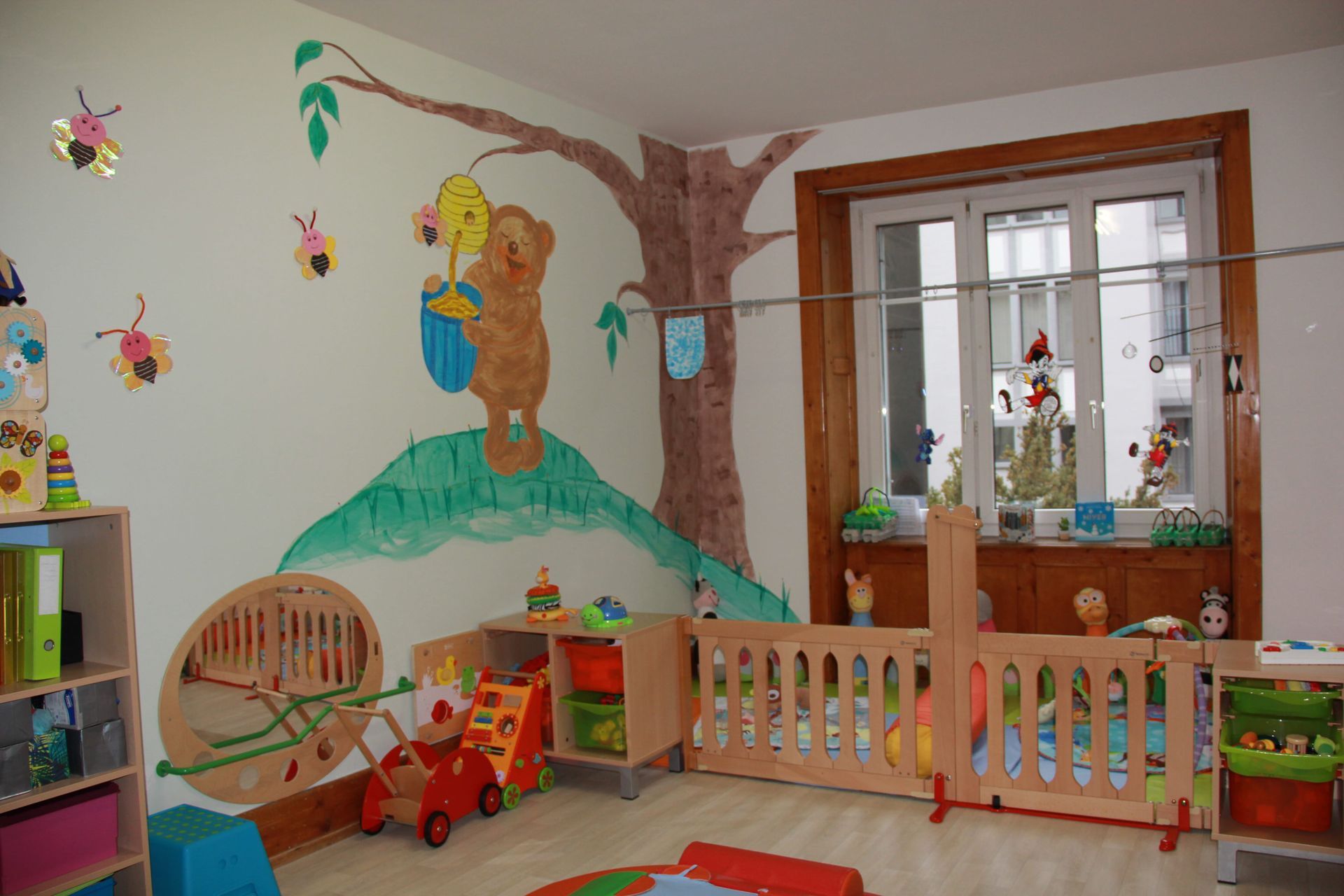 Groupe 0 à 2 ans - salle d'éveil - Association Crèche Pinocchio