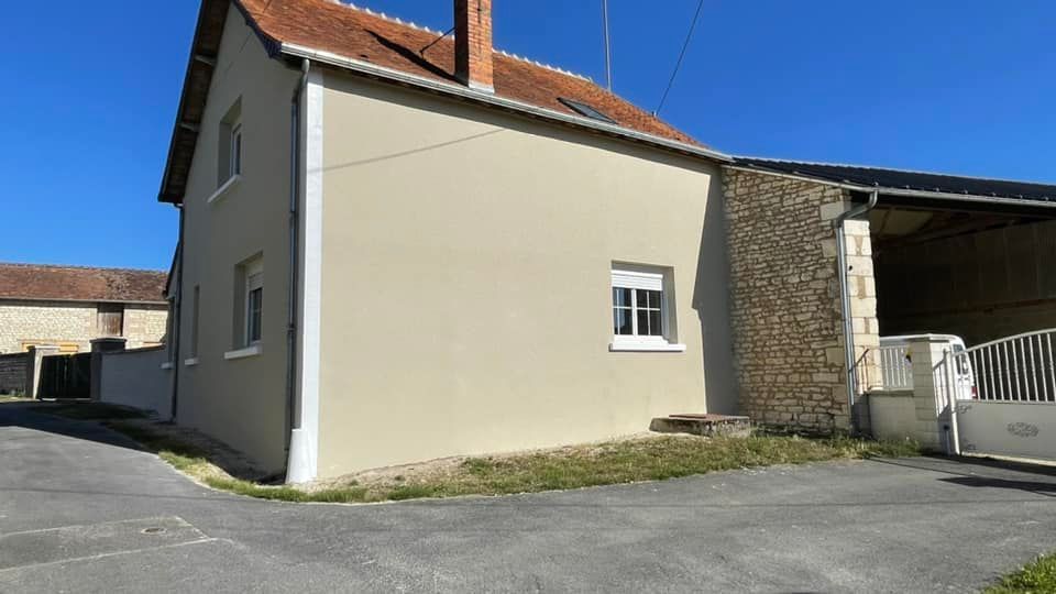 Façade rénovée par nos artisans