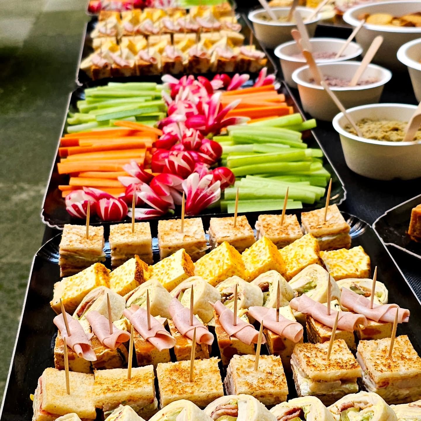 Plateau de bouchées salées