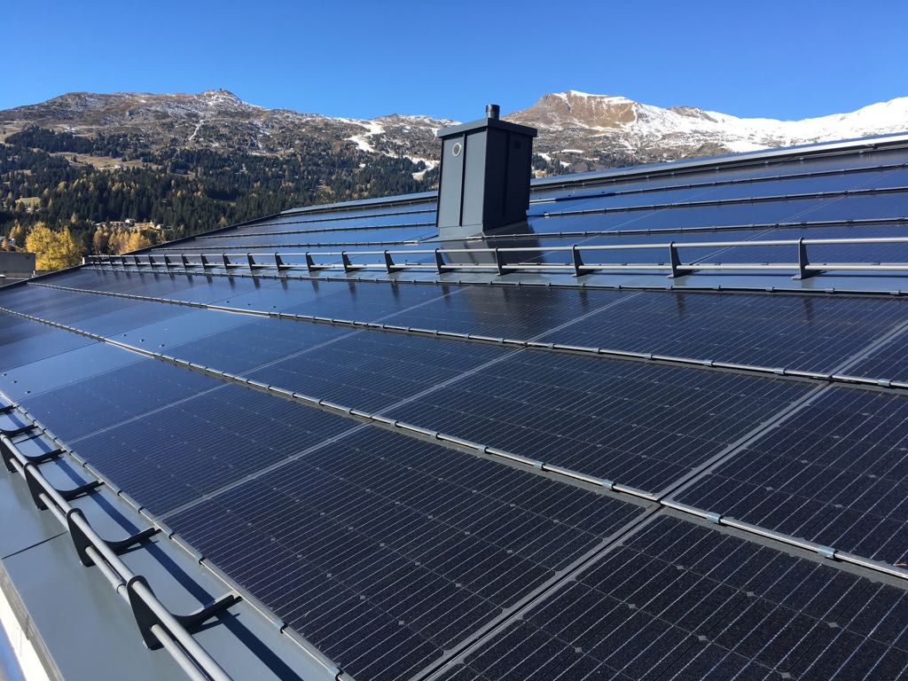 Photovoltaik Dach Sonnenenergie Bauspengler