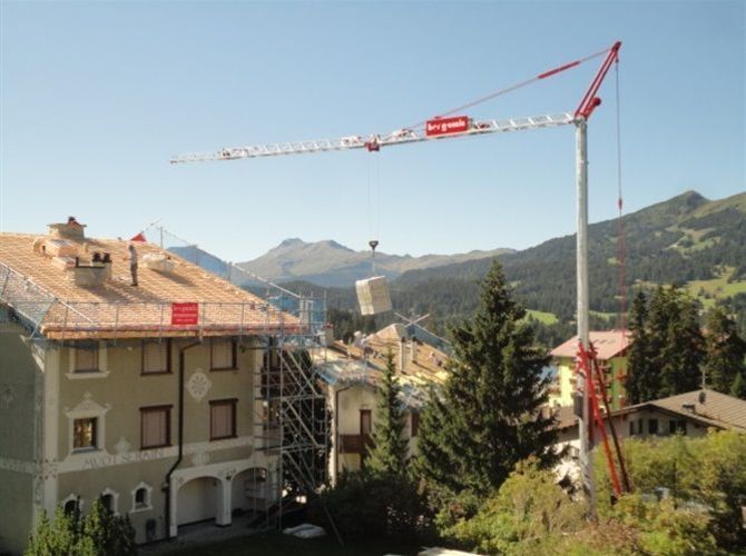 Dacherneuerung MFH Tgapalotta, Valbella