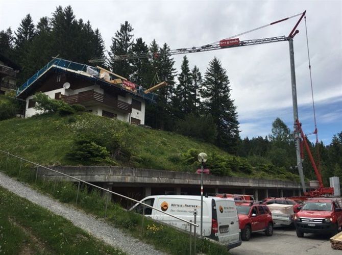 Dacherneuerung Eggenberger, Valbella