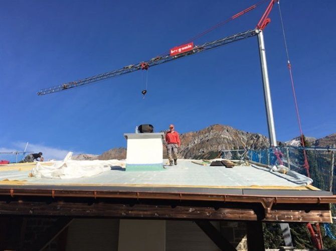 Dacherneuerung Demenga, Lenzerheide