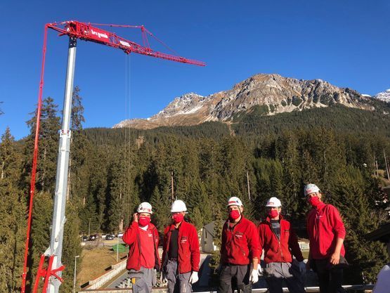 Team Bergamin Gebäudehülle Bedachungen Schweiz Valbella