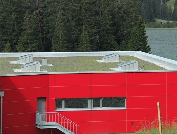 Flachdach privat / Rothorn Talstation
