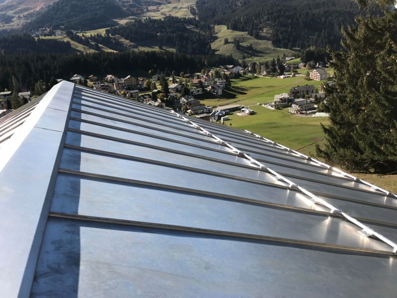 Blechdach, Wannerbar Parpan