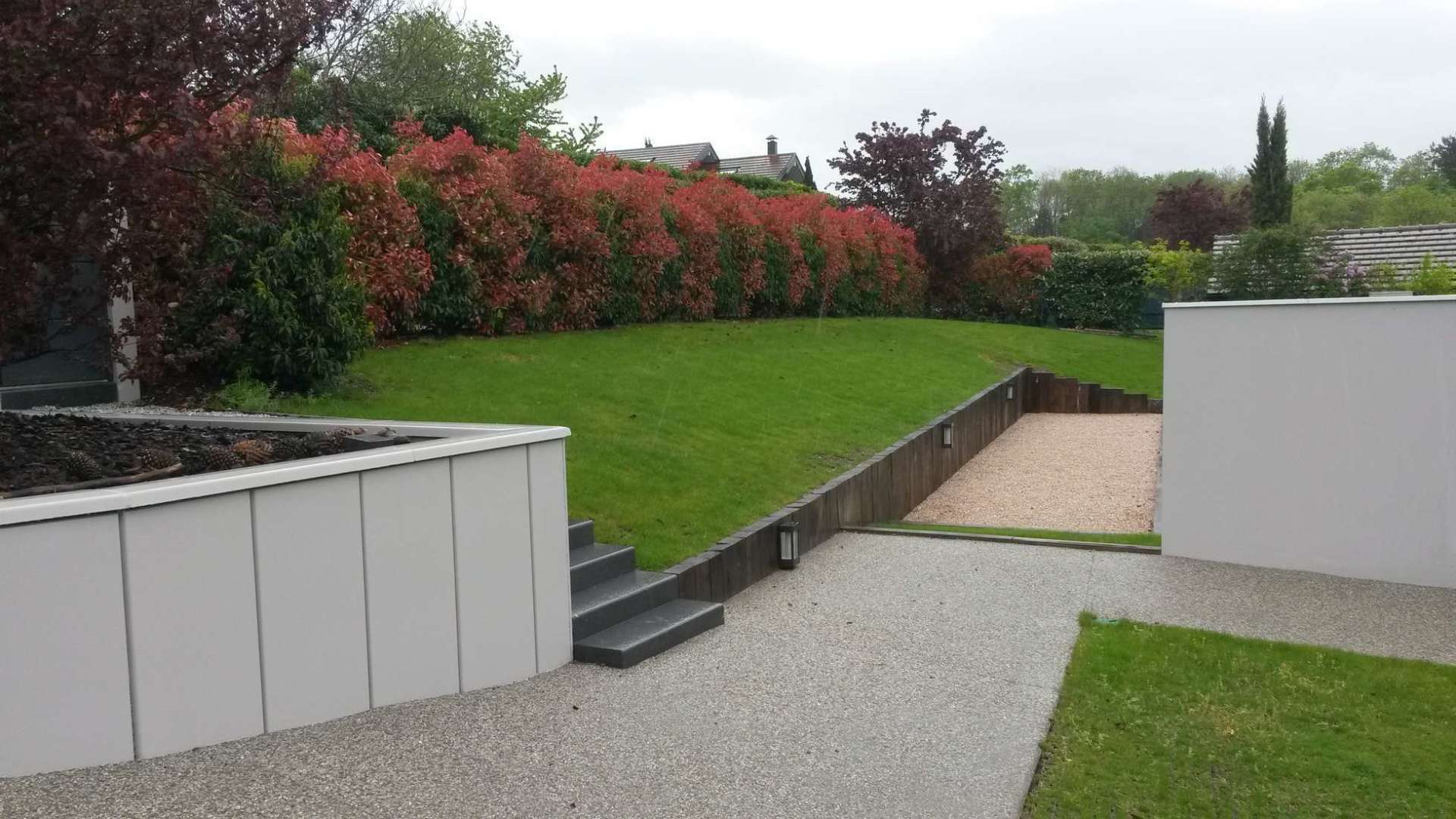 Aménagement d'allée