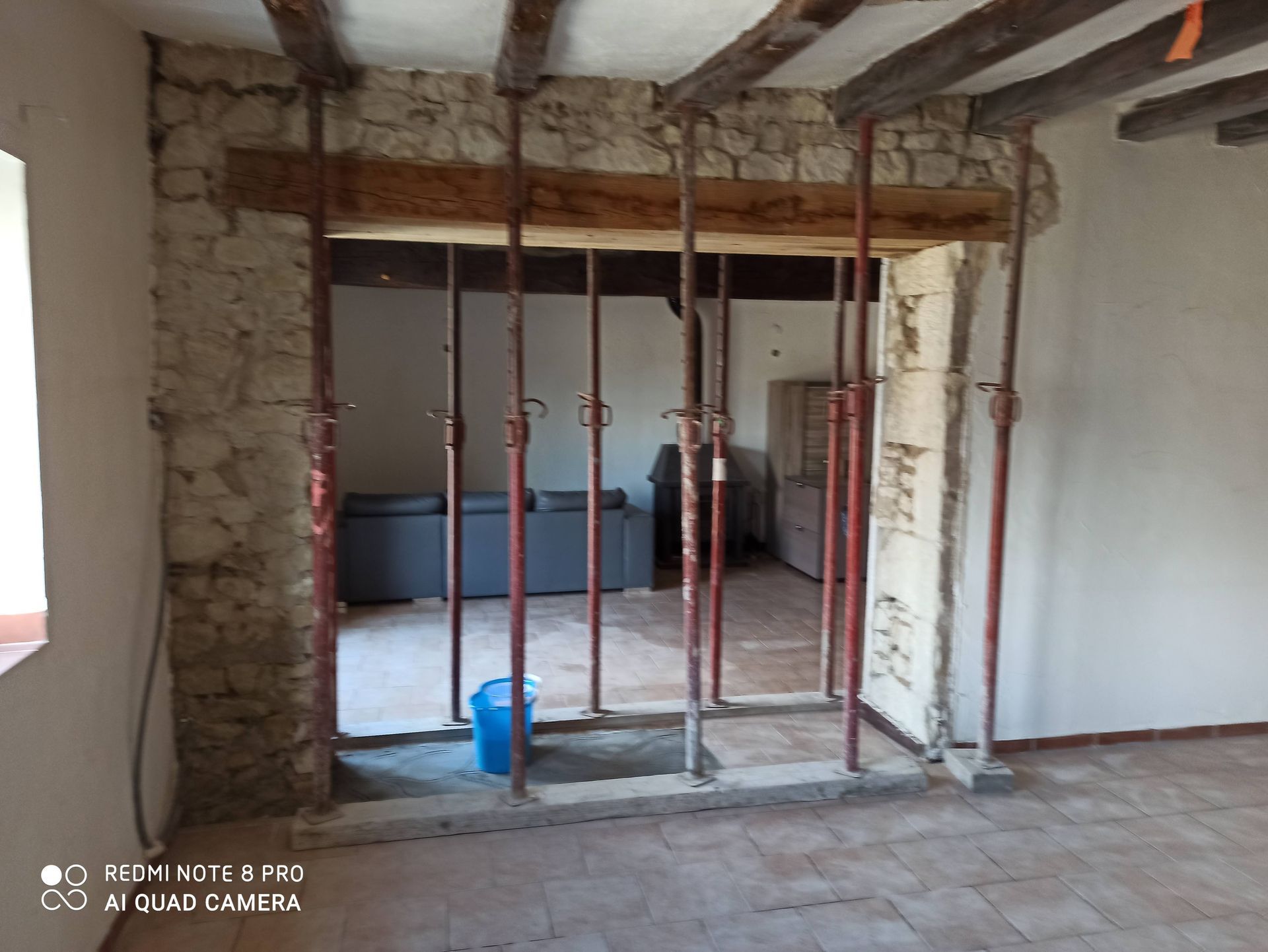 Ouverture d'un mur porteur