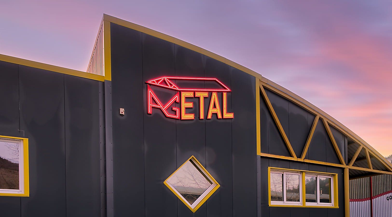 Façade de l'atelier