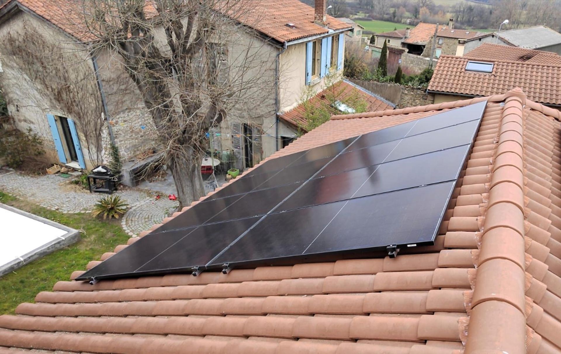 Installation d'un kit 6kWc Francilienne et de panneaux 500w