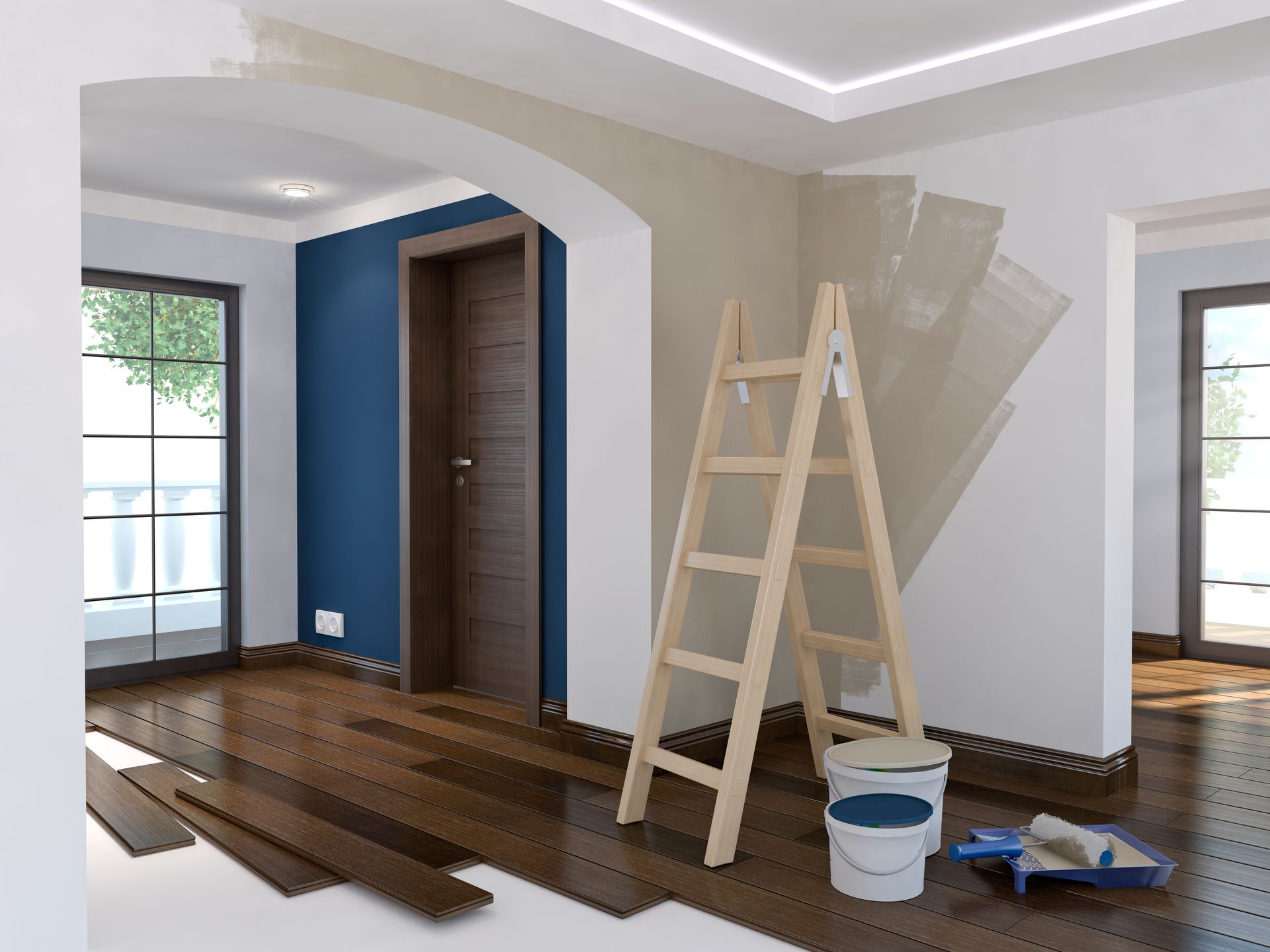 Photo de rénovation intérieure