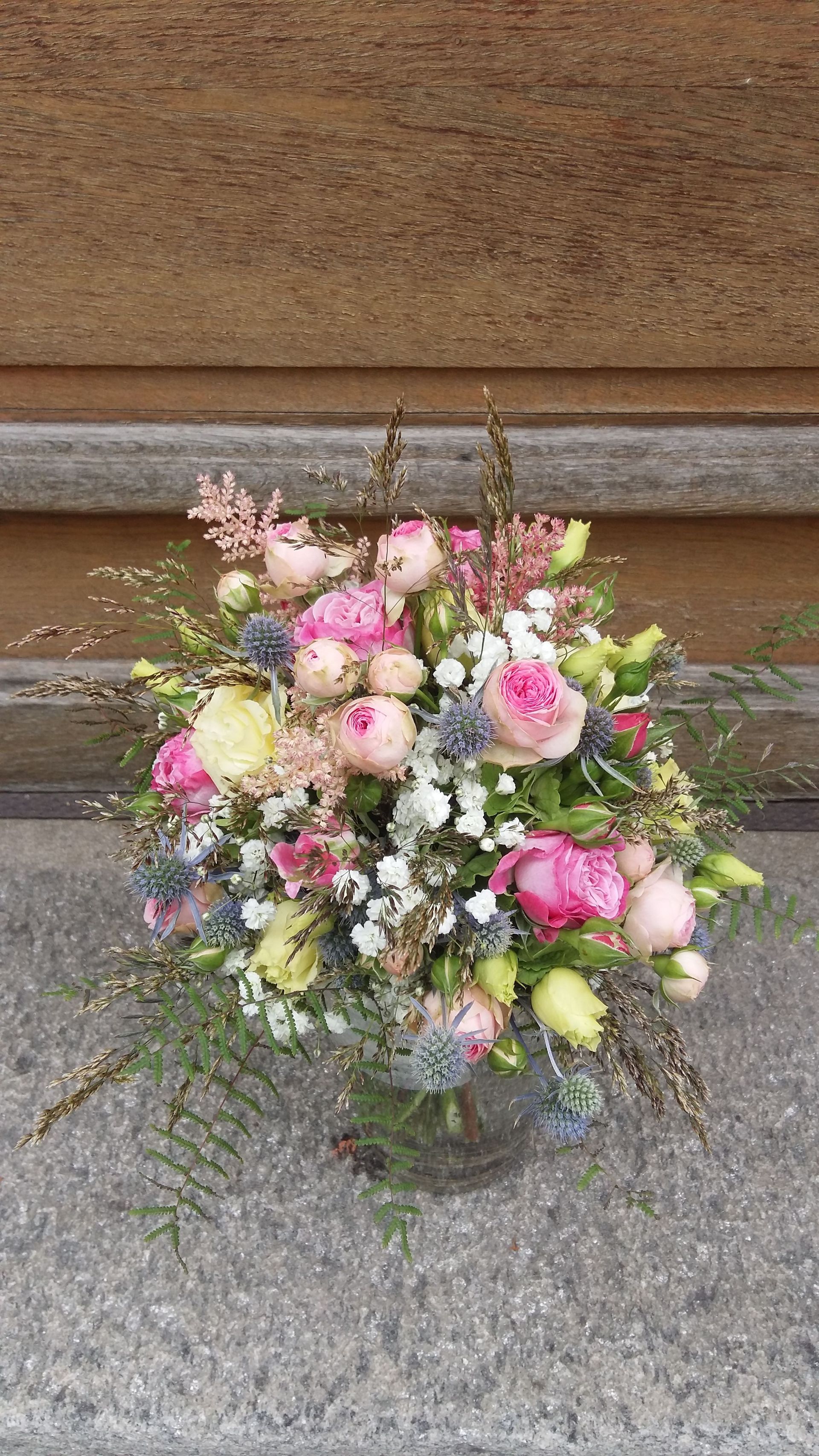 Hochzeitsfloristikrosa2-le ballon