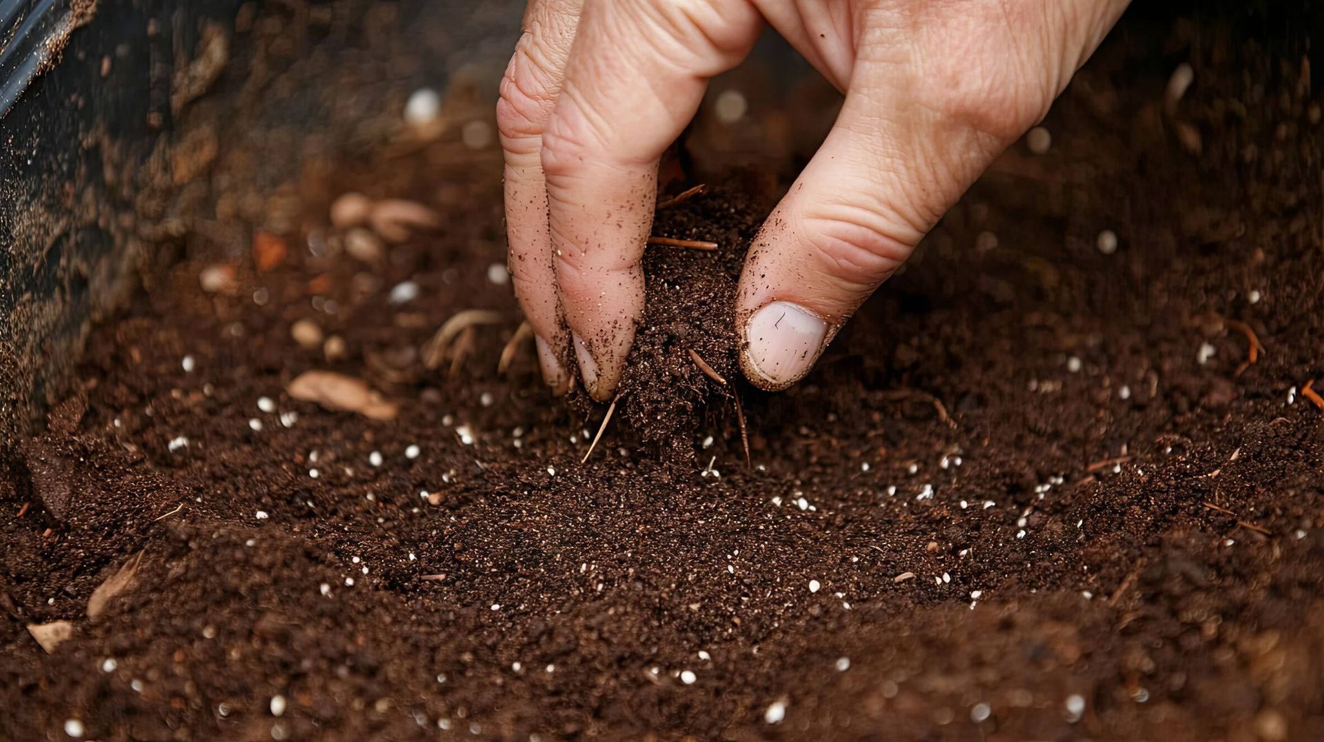 La préparation du sol d'un terrain