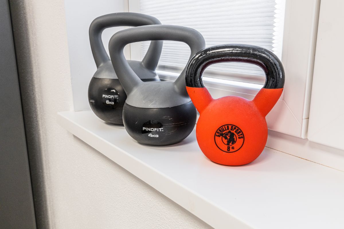 Hanteln in der Körpermanufaktur