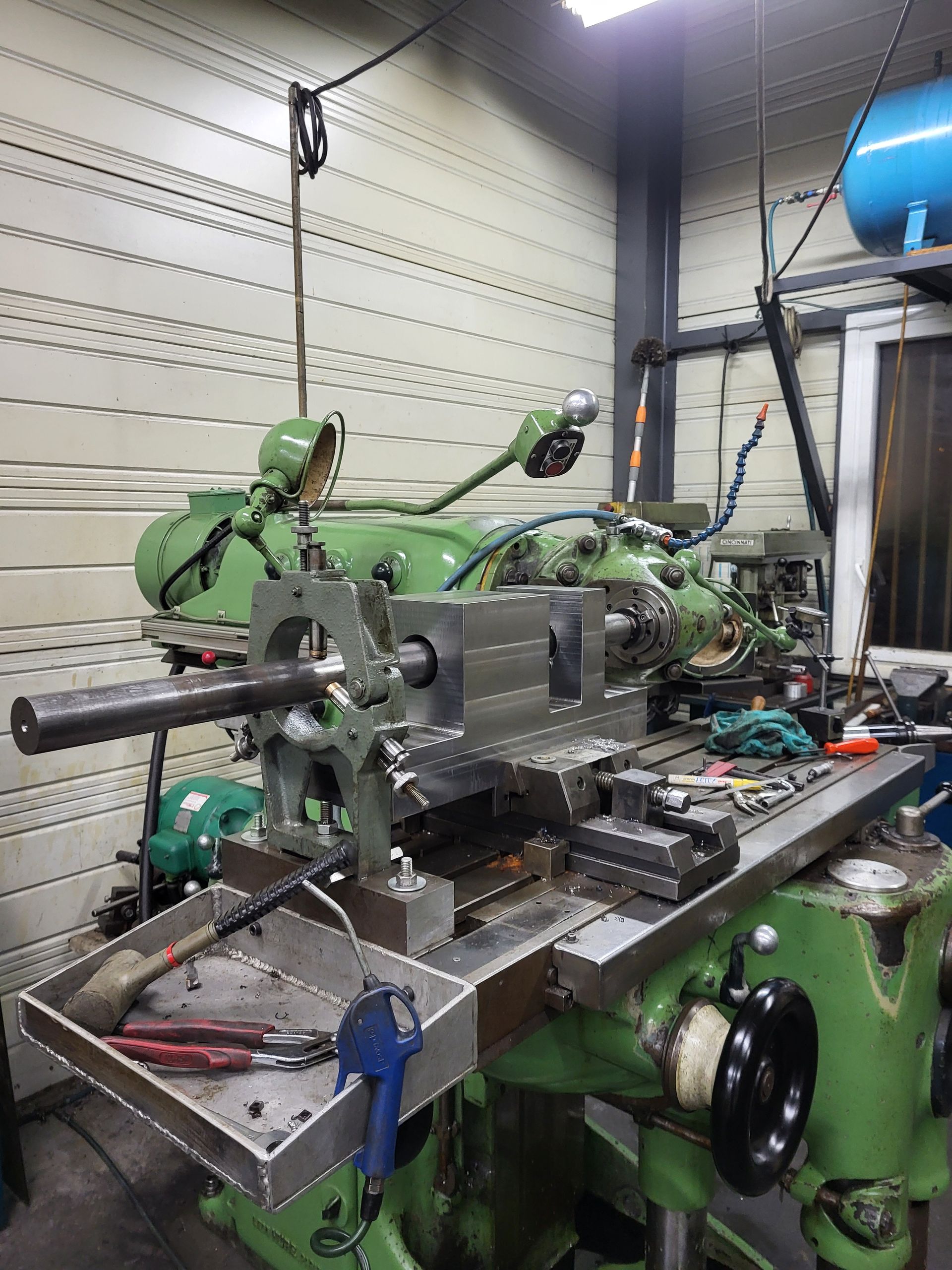 Machine présente dans l'atelier