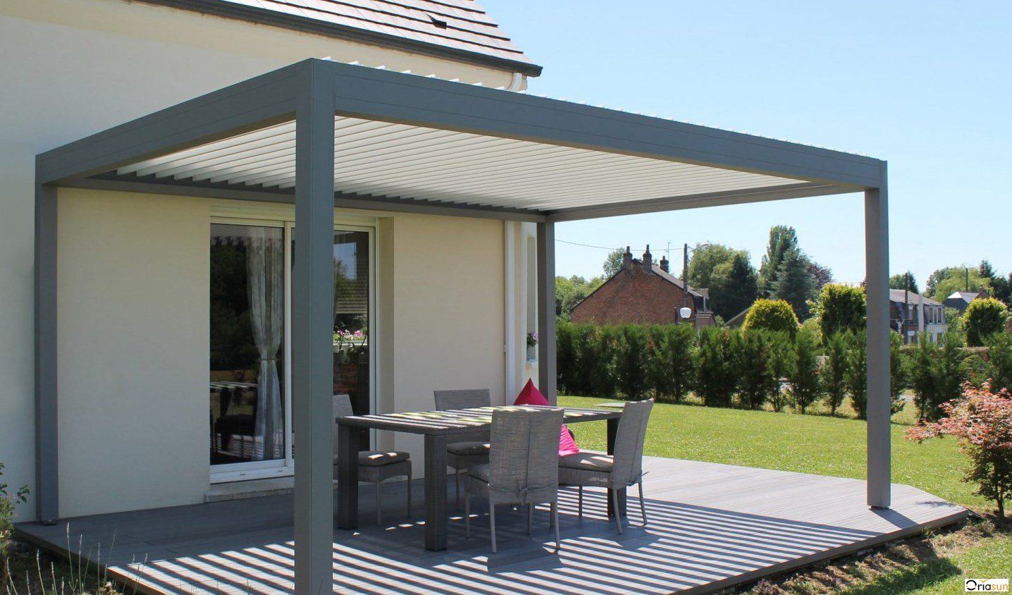 Pergolas à lames aluminium orientales