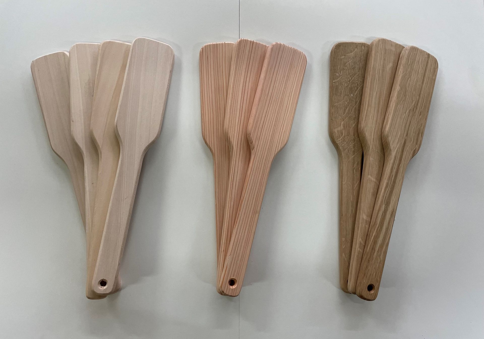 Fabrication de pièces en série en différentes essences 