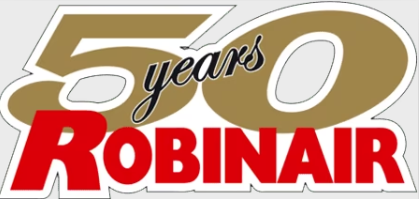 Robinair feiert 50-jähriges Jubiläum mit einem Logo