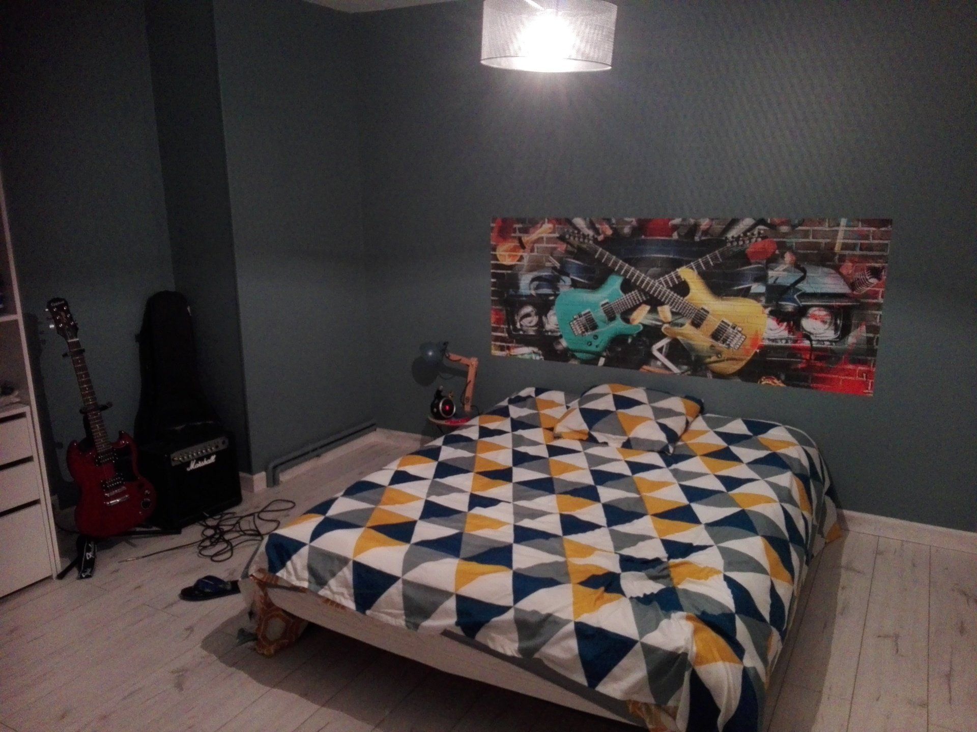 Peinture d'une chambre