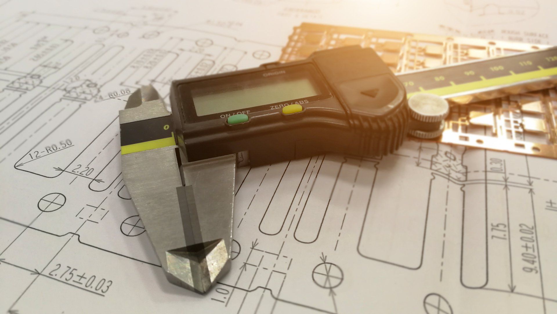 Un outil de mesurage sur des documents