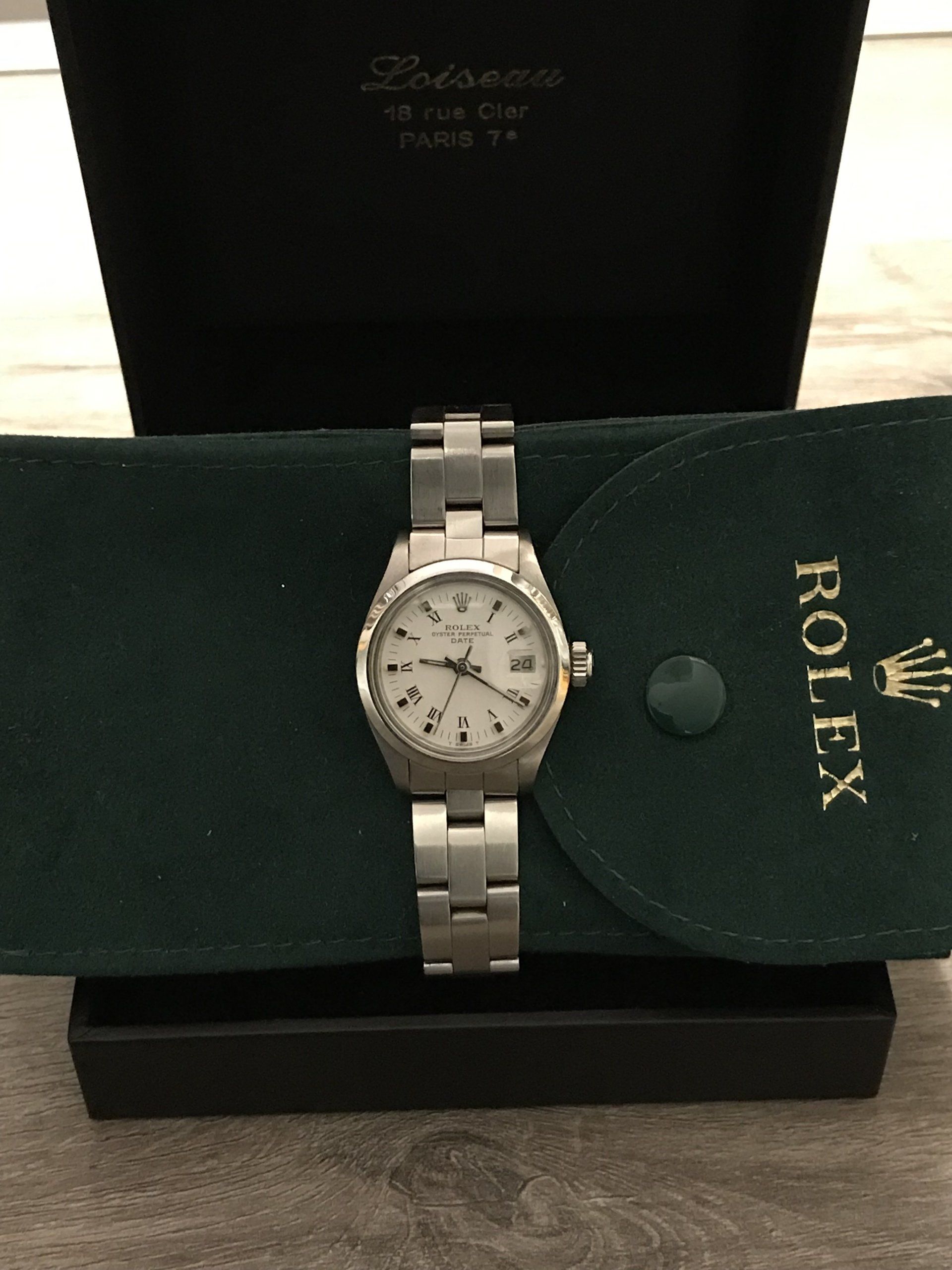 Montre signée Rolex