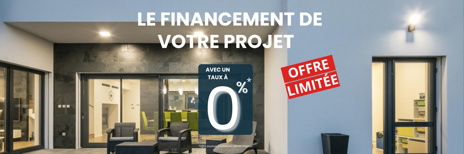 offre limitée, taux 0%