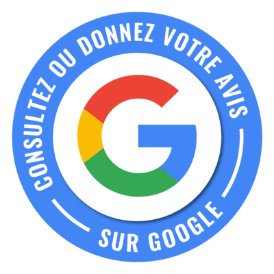 Icone pour consulter les avis Google