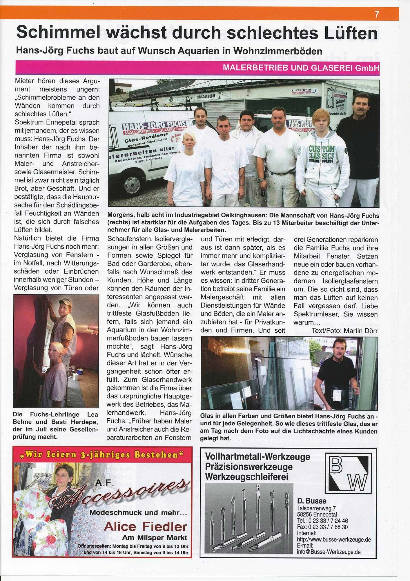 Alle Arbeiten aus einer Hand