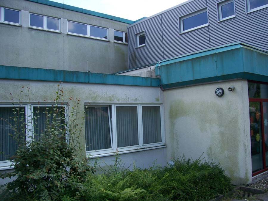 Aussenanstrich vorher Fuchs