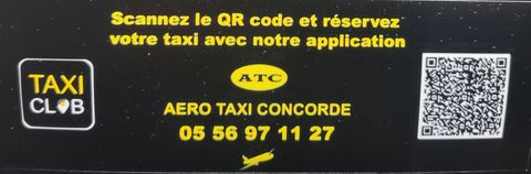 Image QR Code réservation taxi club