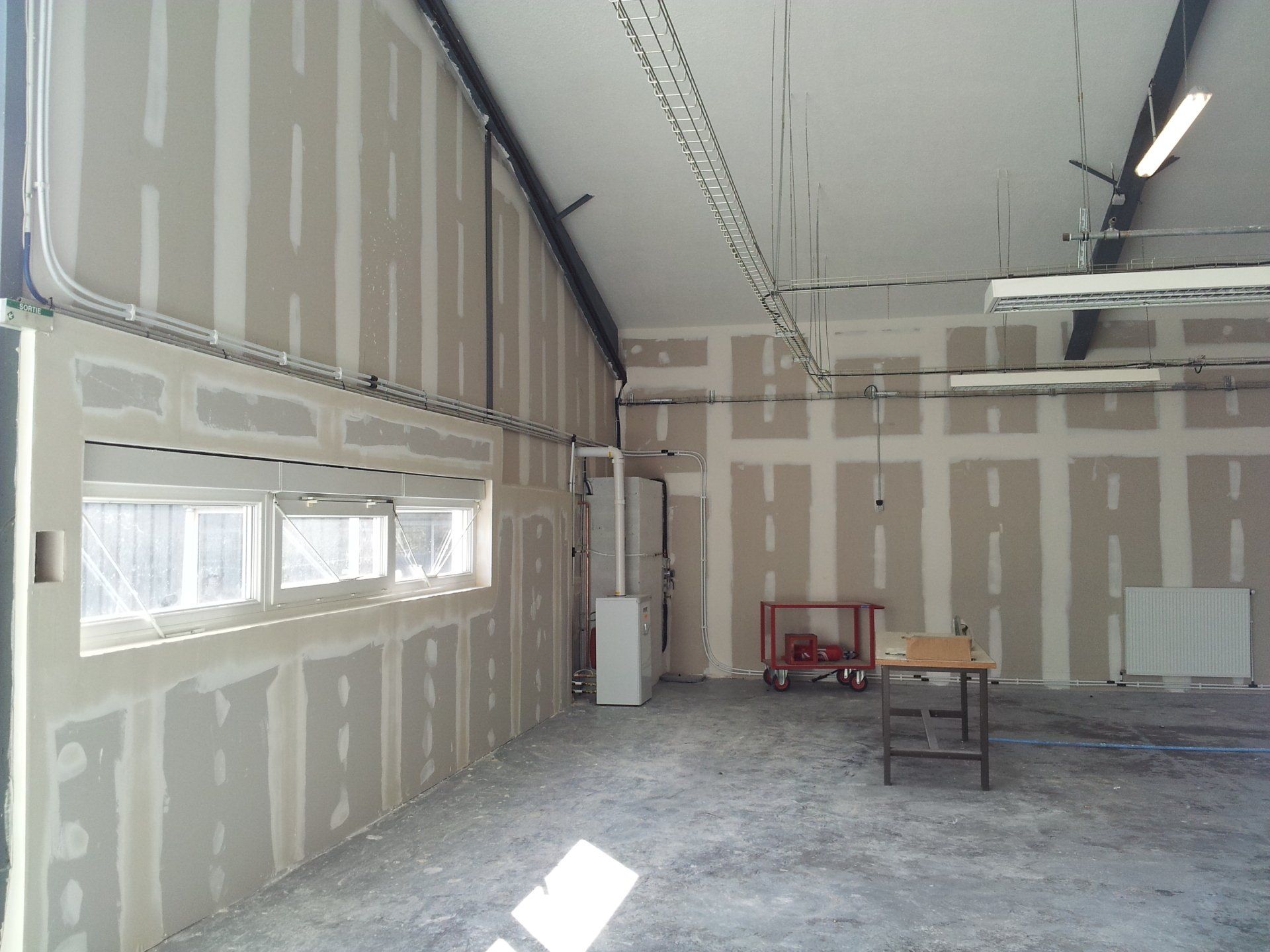 Réfection de cloisons de maison