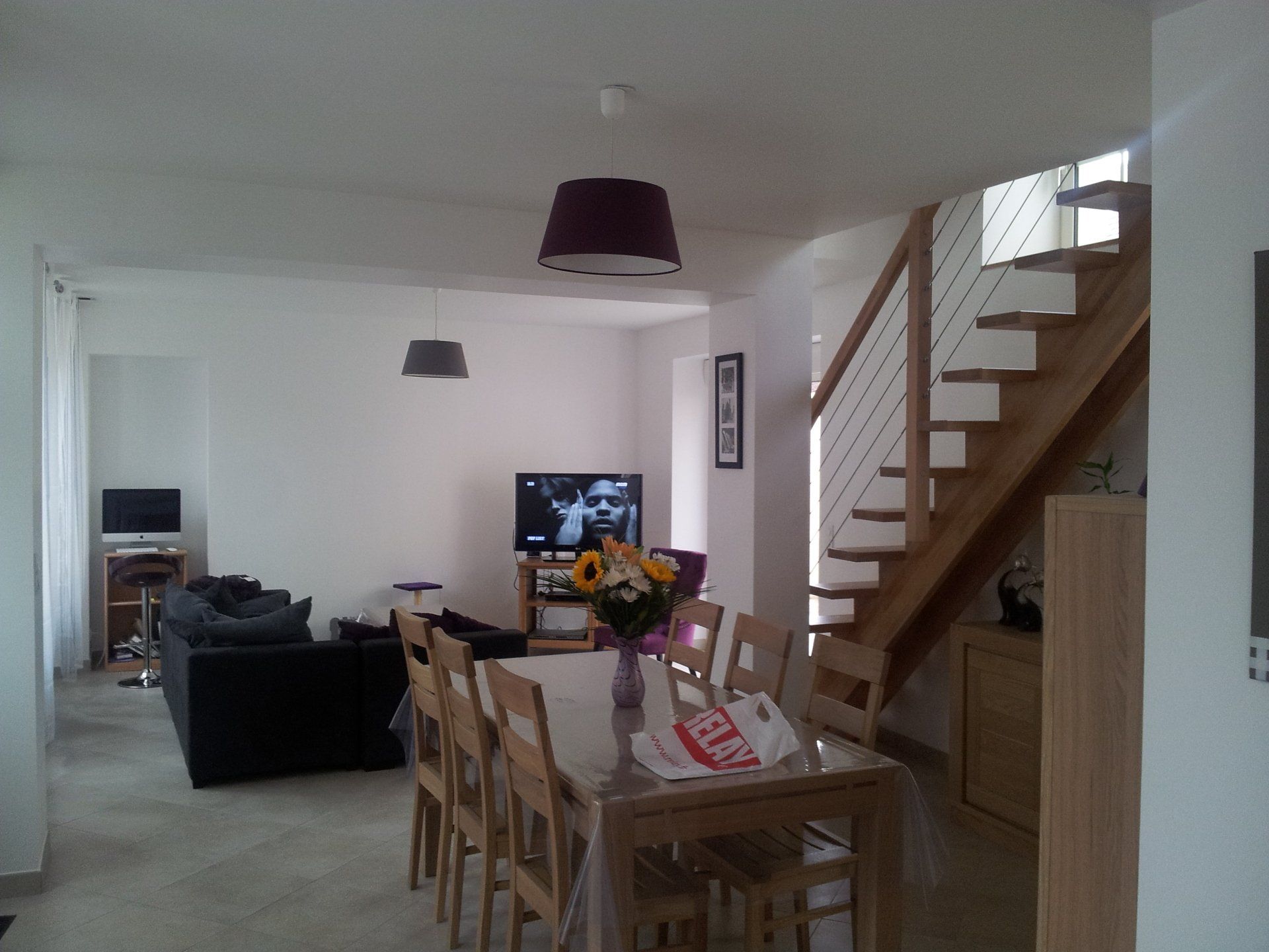 Cloisons dans un salon