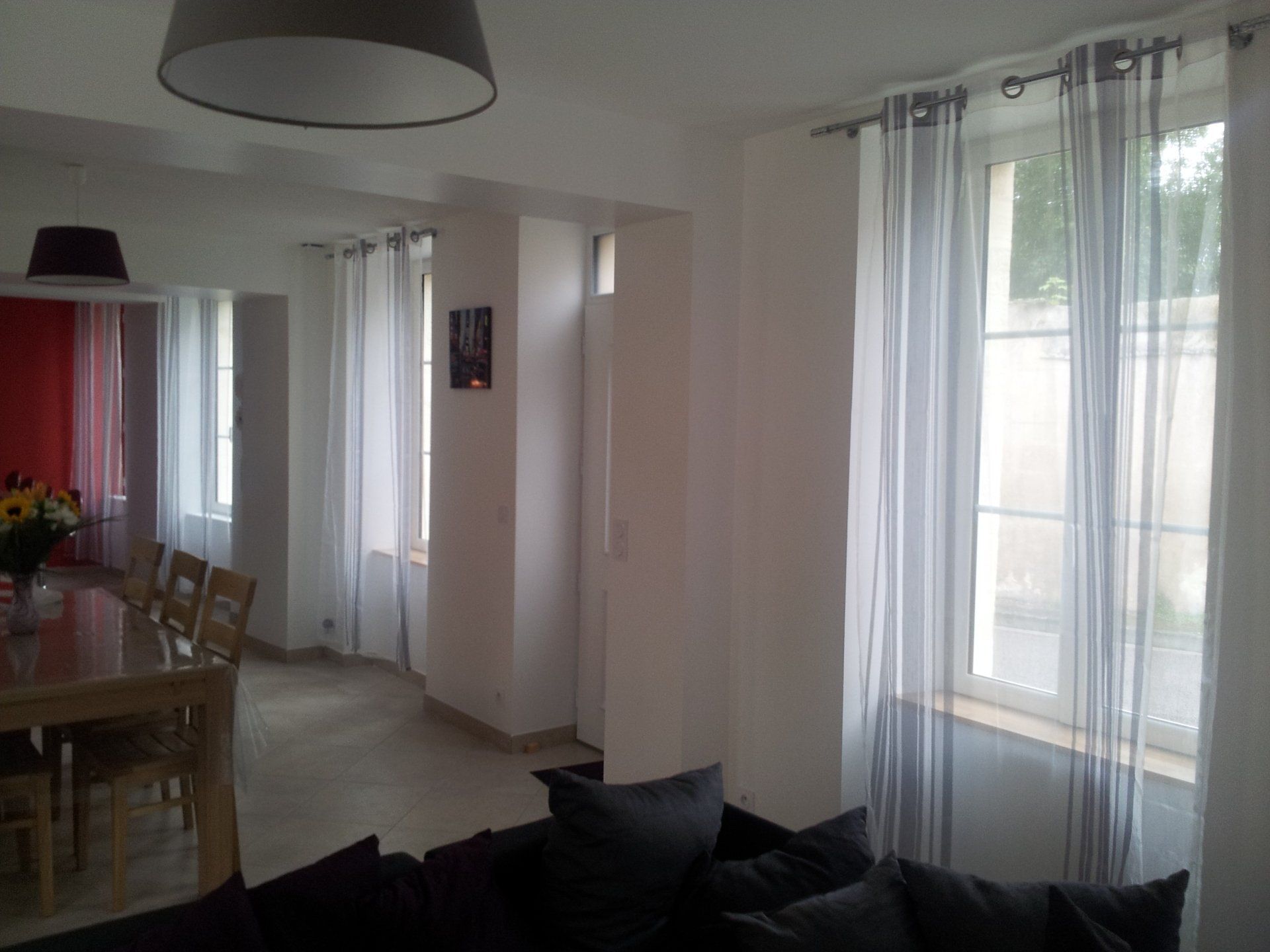 Doublage de mur de salon