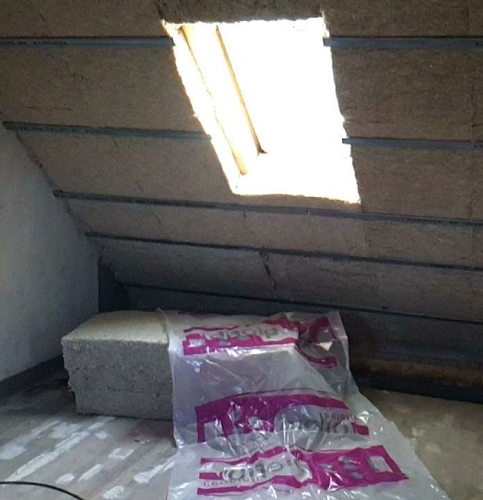 Isolation de comble avec laine de verre