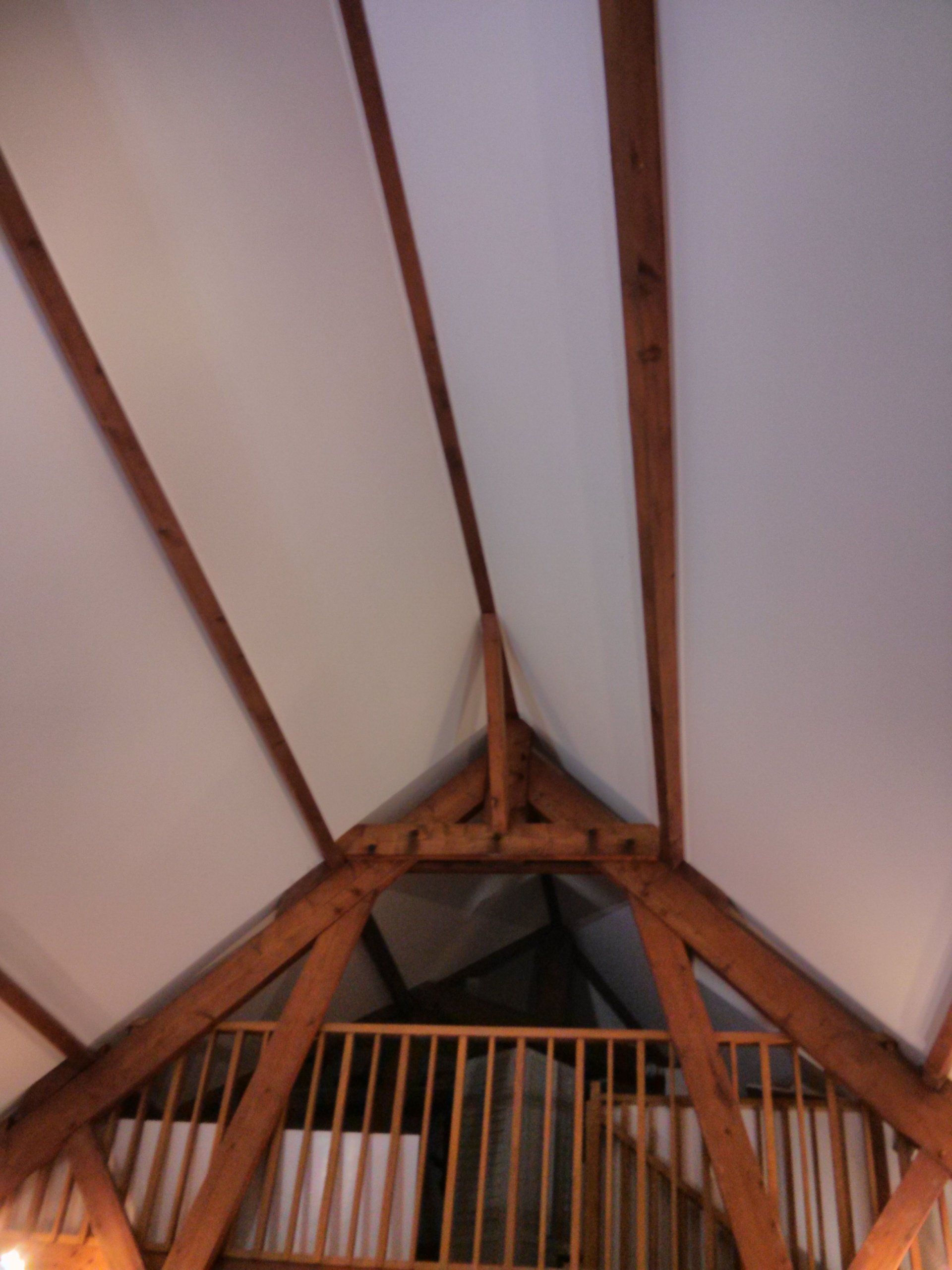 Sous-toiture après travaux