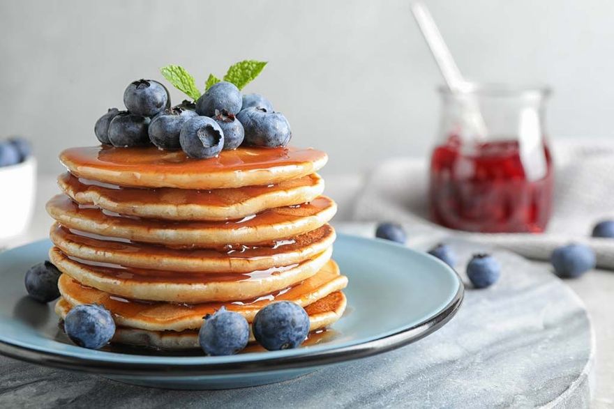 Assiette pancakes