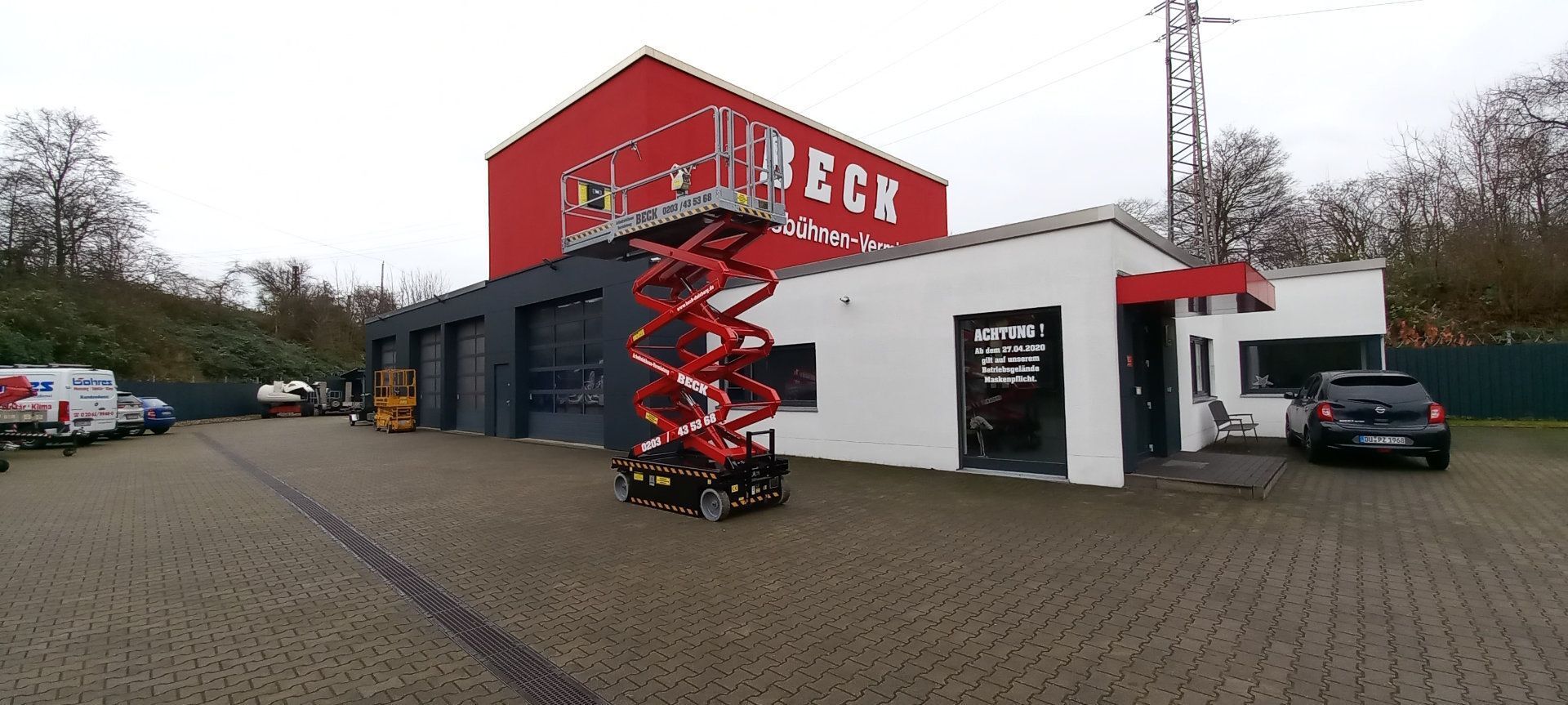 Beck Arbeitsbühnen | Scherenbühne | Duisburg