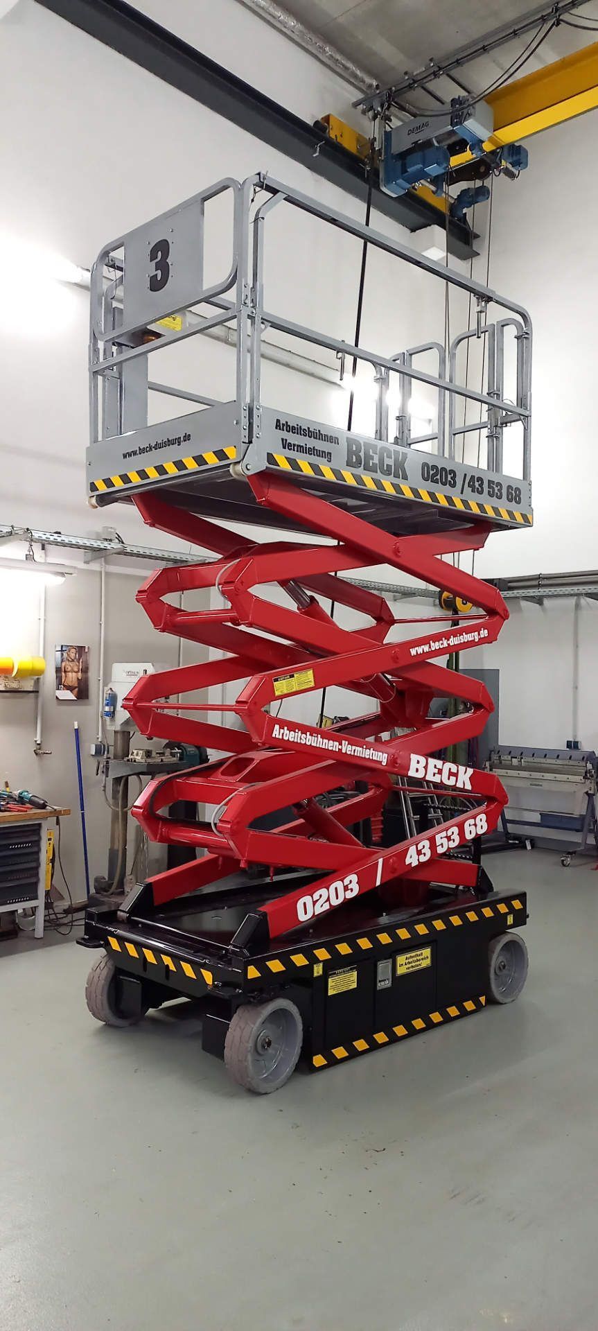 Beck Arbeitsbühnen | Scherenbühne | Duisburg