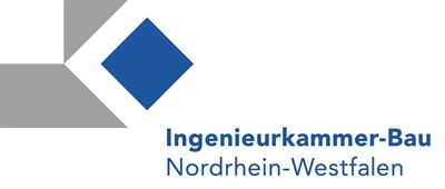 The logo for ingenieurkammer-bau nordrhein-westfalen