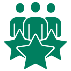 Kundenbewertungen-Symbol