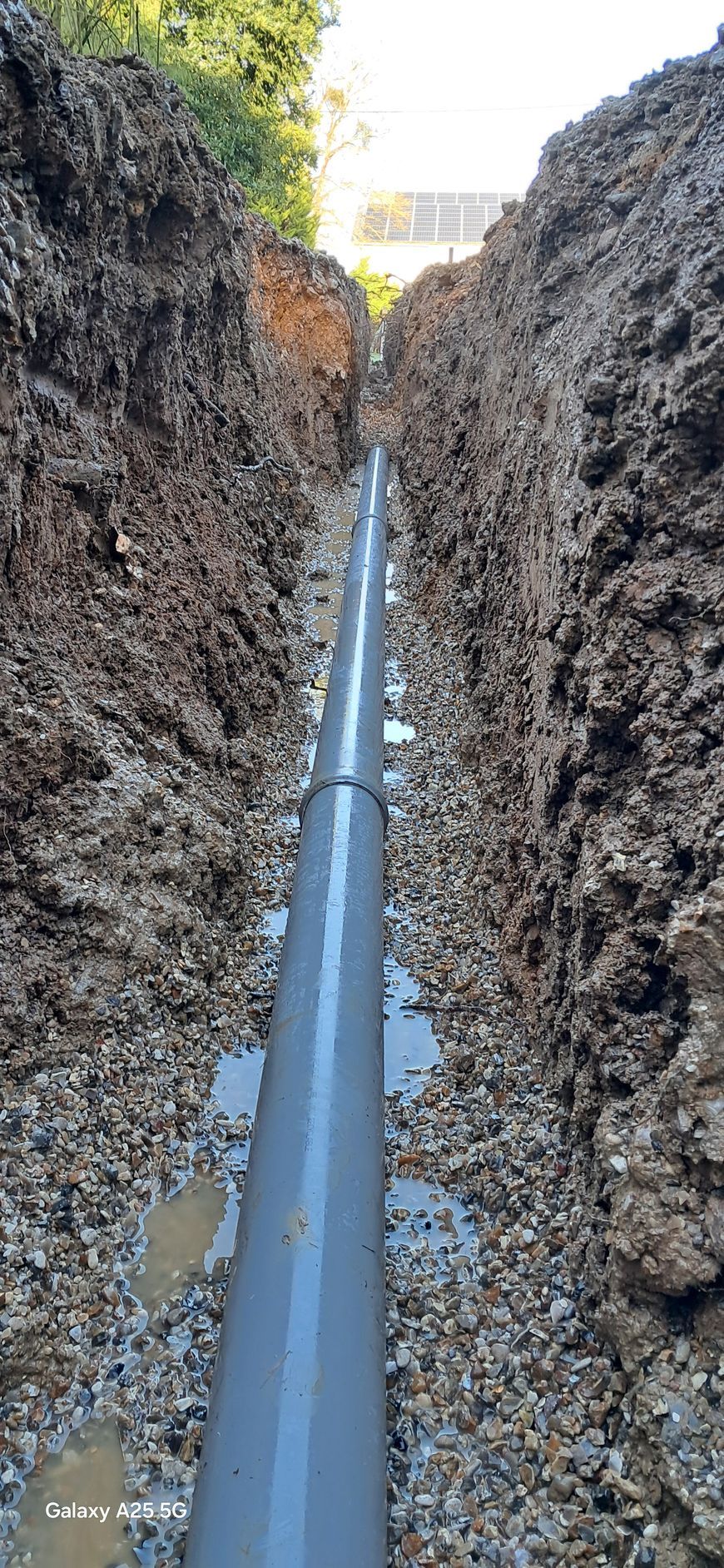 Tuyau de raccordement d'un système d'assainissement