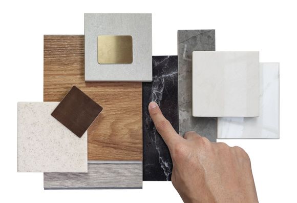 Patchwork de carrelages.