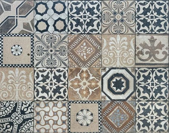 Mosaïque de carrelage 