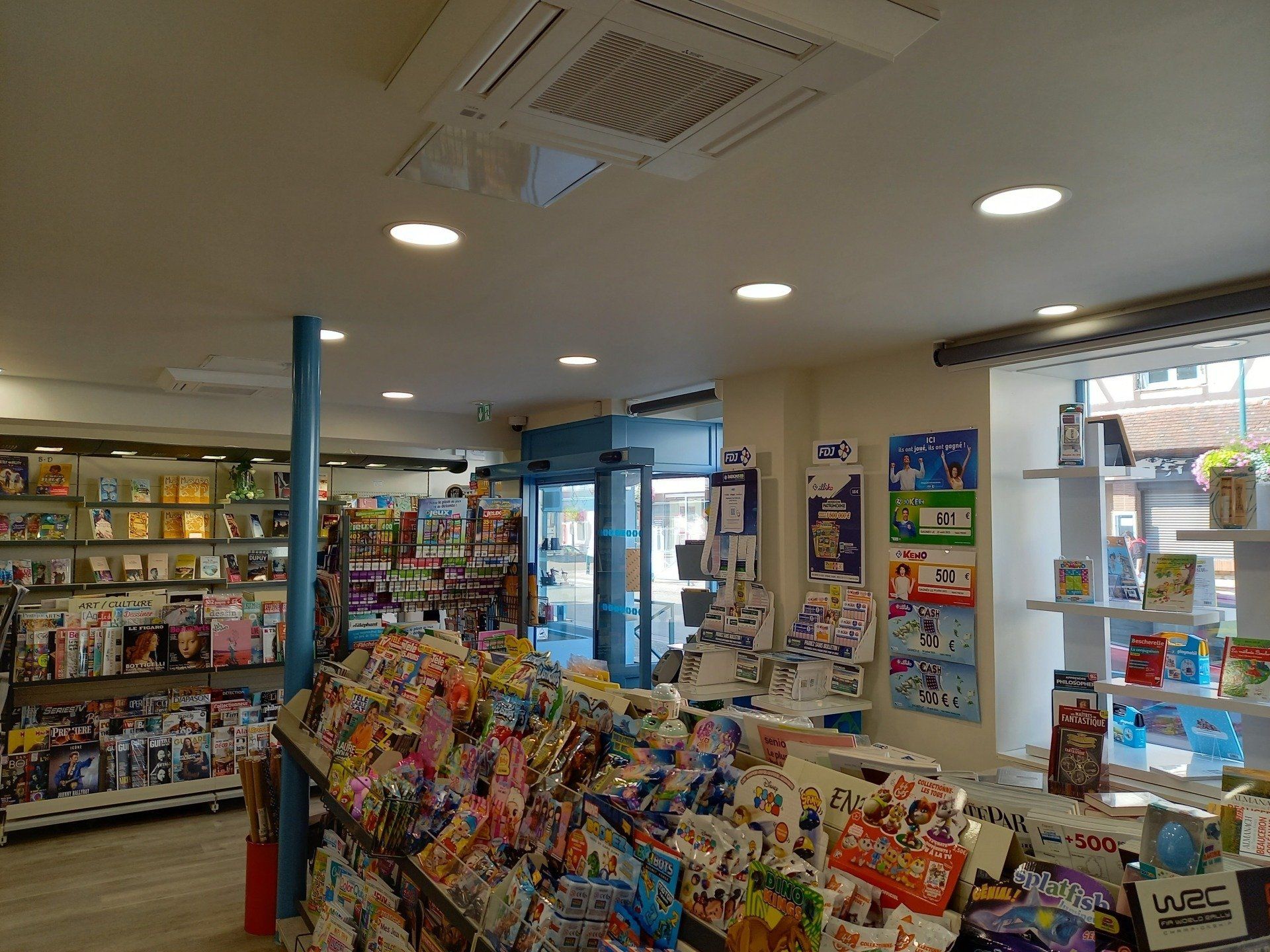 Électricité magasin épicerie