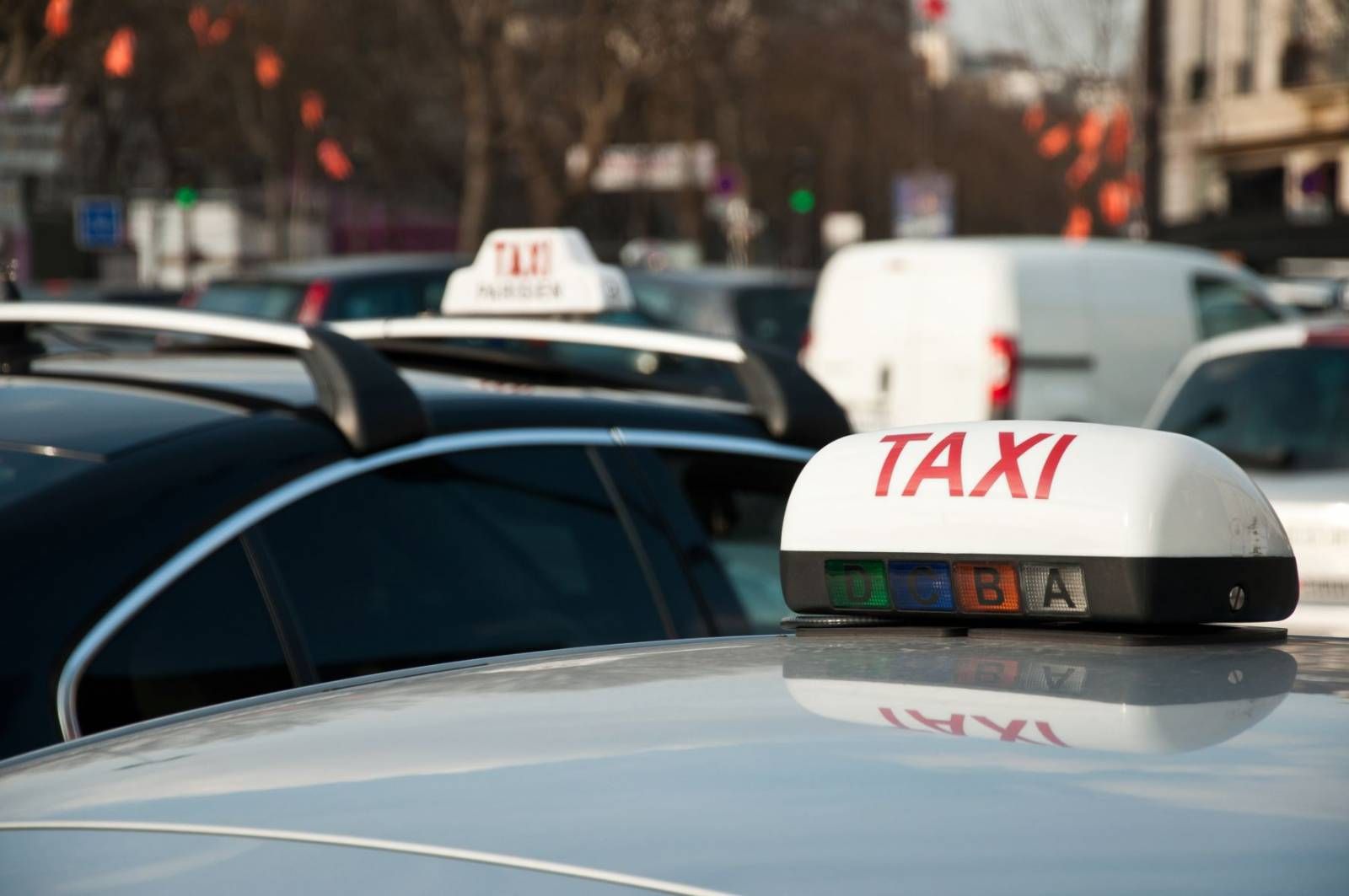 Un toit de taxi