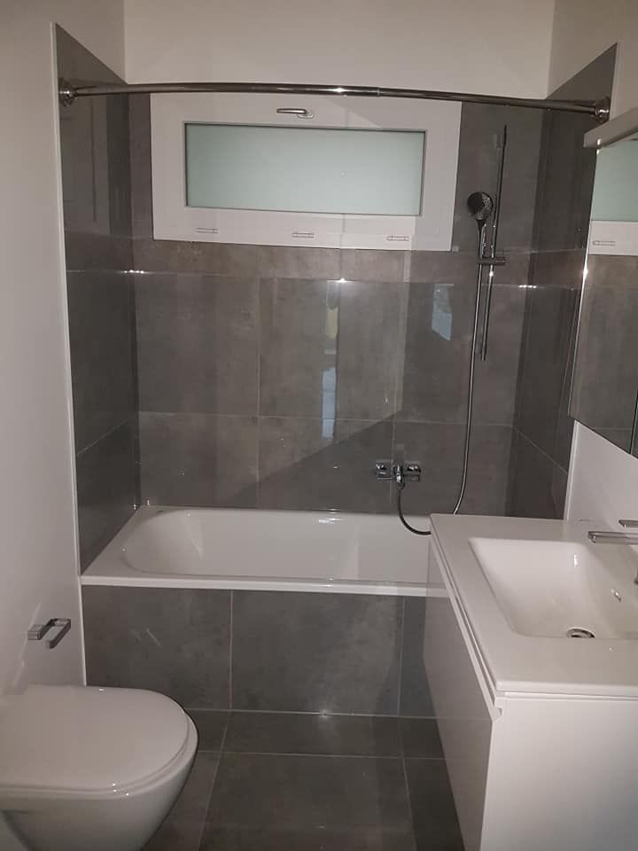 Bagno in gres porcellanato - Piastrelle Pavimenti Sonvico - PaviDesign
