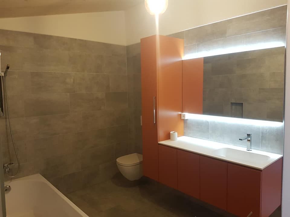 Rivestimento bagno gres - Piastrelle Pavimenti Sonvico - PaviDesign